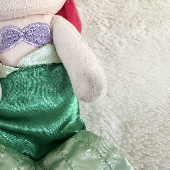 Disney nuiMOs Ariel The Little Mermaid Plush Doll 7" Removeable Tail Poseable - Picture 2 of 8
